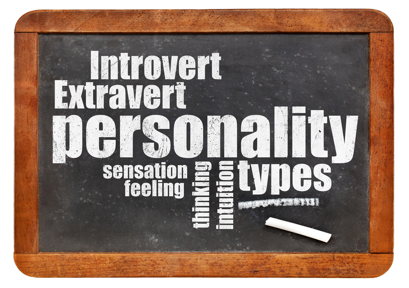 Introvert, extrovert, personality types, sensation, feeling